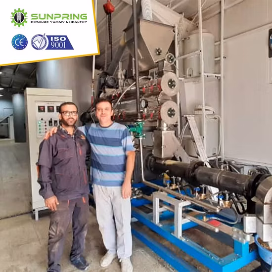 Pet Dog Cat Food Animal Fish Feed Pellet Processing Making Extruder Machine