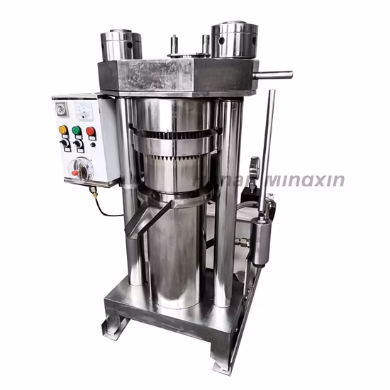 High Quality Hydraulic Press Mechanism for Oil Press Sunflower Sesame Seeds Oil Making Machine