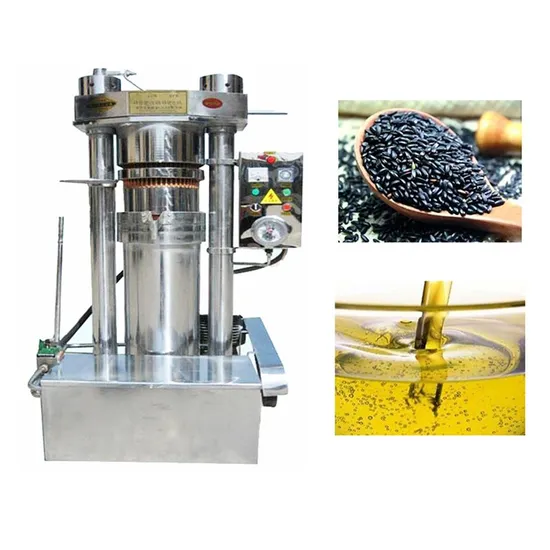 High Quality Hydraulic Press Mechanism for Oil Press Sunflower Sesame Seeds Oil Making Machine