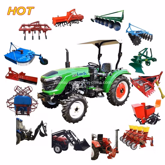 Starker kleiner landwirtschaftlicher Traktor des Entwurfs-40HP 50HP 55HP 60HP für Großhandel